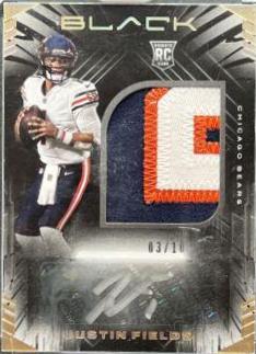 Justin Fields [Patch Autograph Gold] #203