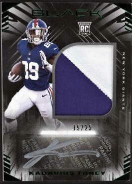 Kadarius Toney [Patch Autograph Emerald] #214