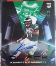 Kenneth Gainwell [Autograph Emerald] #117
