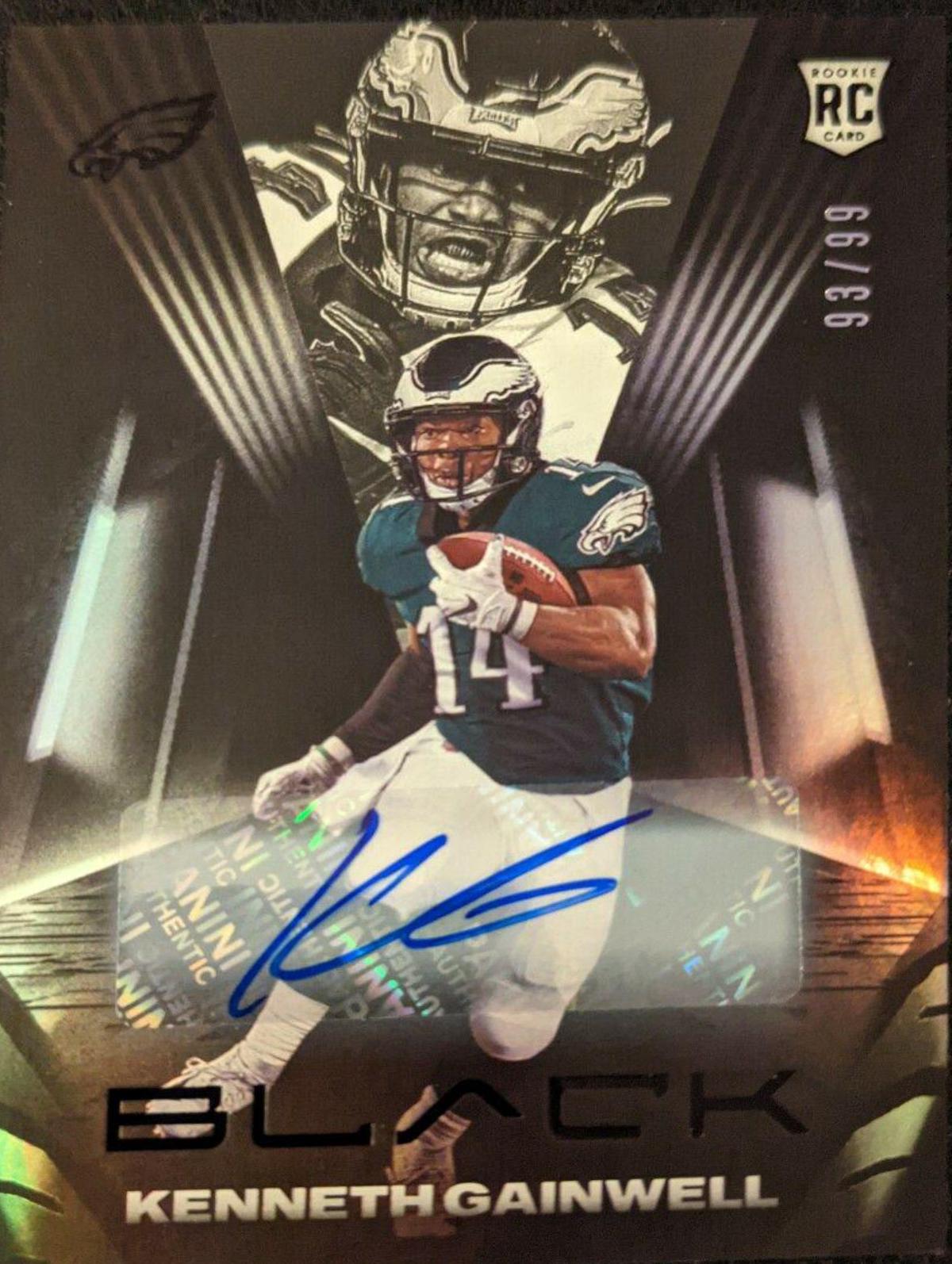 Kenneth Gainwell [Autograph] #117