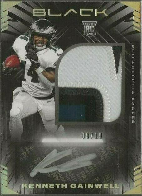 Kenneth Gainwell [Patch Autograph Gold] #217