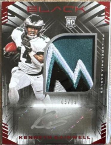 Kenneth Gainwell [Patch Autograph Ruby] #217