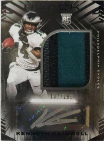 Kenneth Gainwell [Patch Autograph Silver] #217