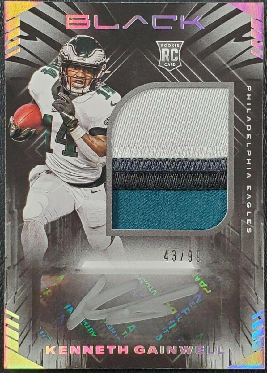 Kenneth Gainwell [Patch Autograph] #217