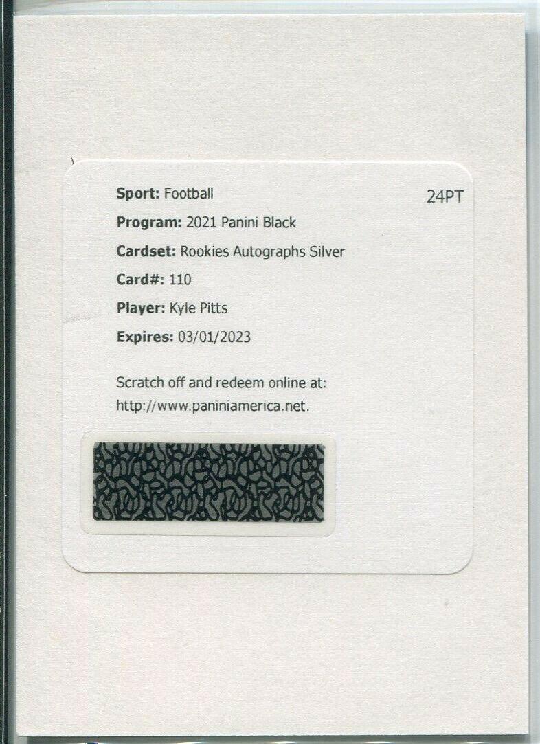 Kyle Pitts [Autograph Silver] #110