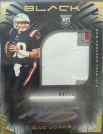 Mac Jones [Patch Autograph Gold] #205
