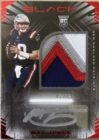 Mac Jones [Patch Autograph Ruby] #205