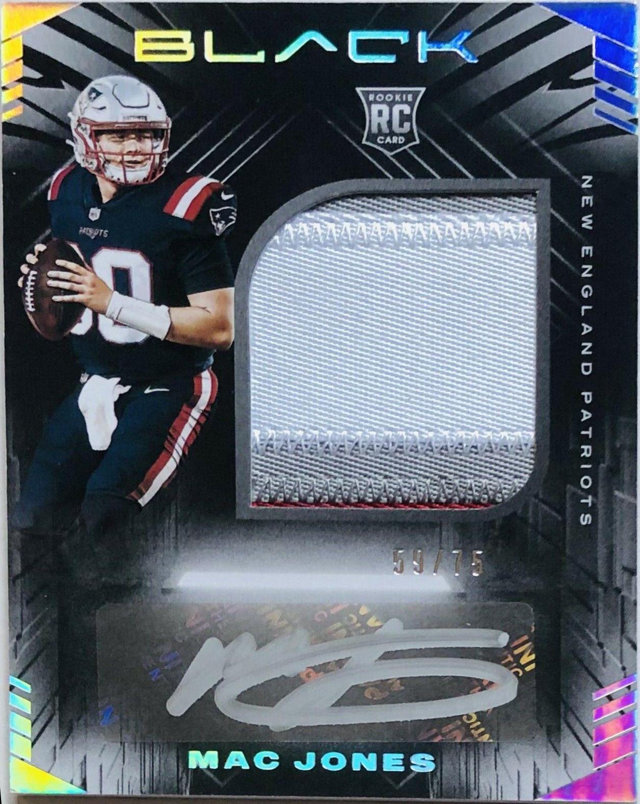 Mac Jones [Patch Autograph] #205