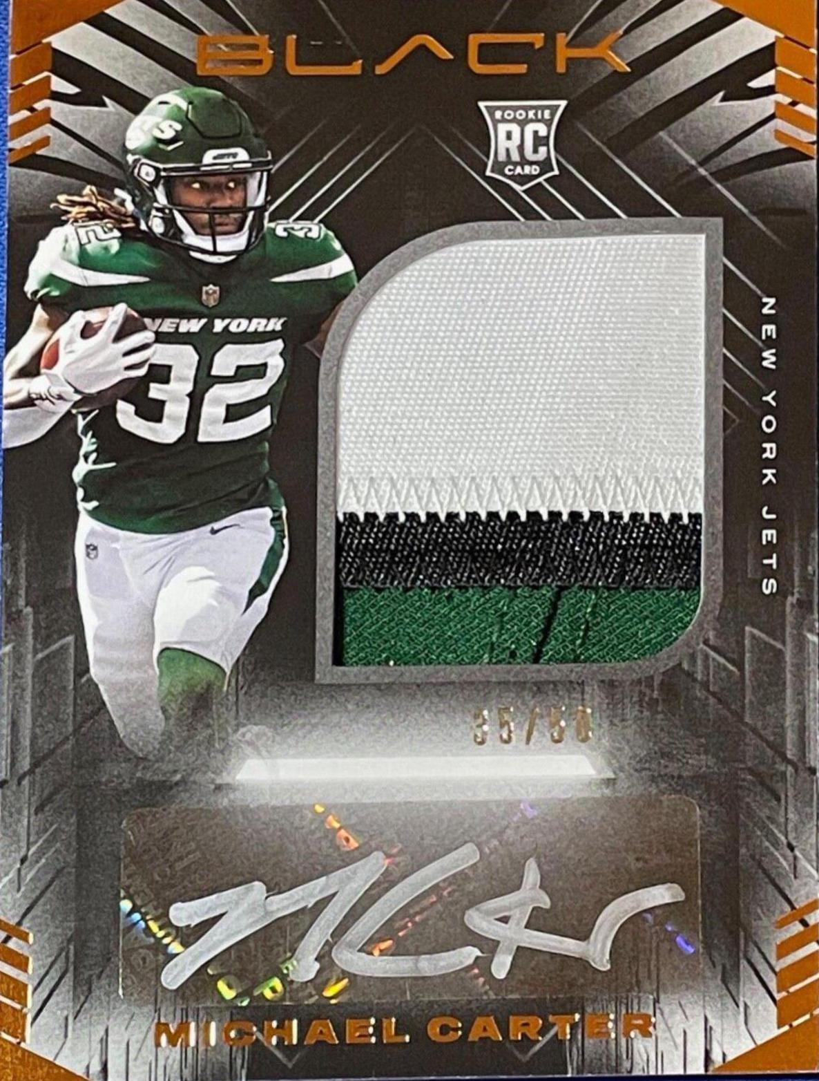 Michael Carter [Patch Autograph Copper] #218