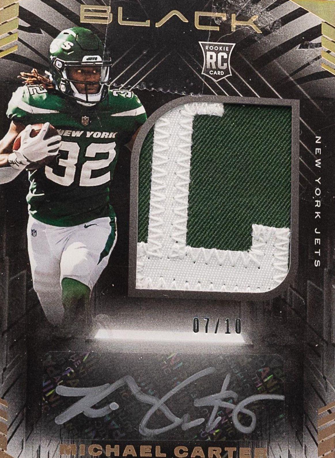 Michael Carter [Patch Autograph Gold] #218