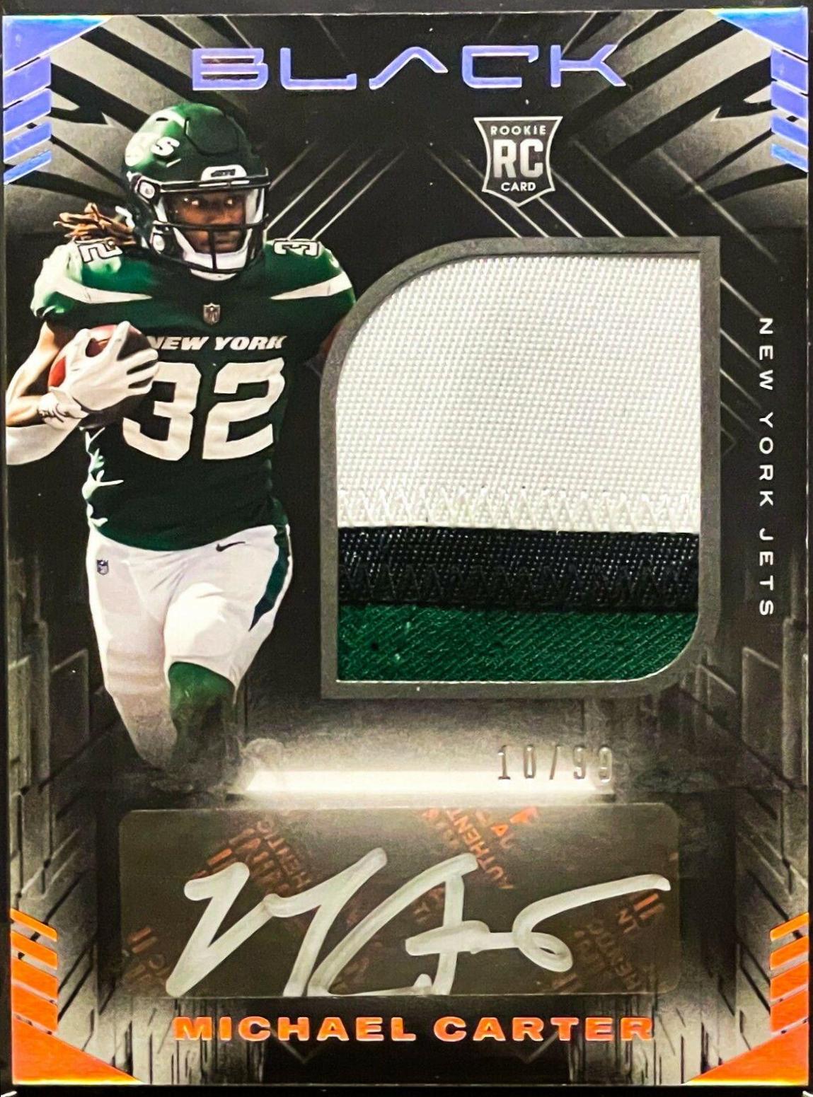 Michael Carter [Patch Autograph Silver] #218