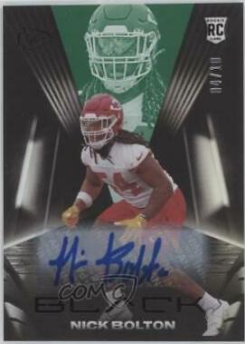 Nick Bolton [Autograph Emerald] #169