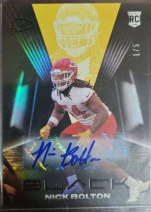 Nick Bolton [Autograph Gold] #169
