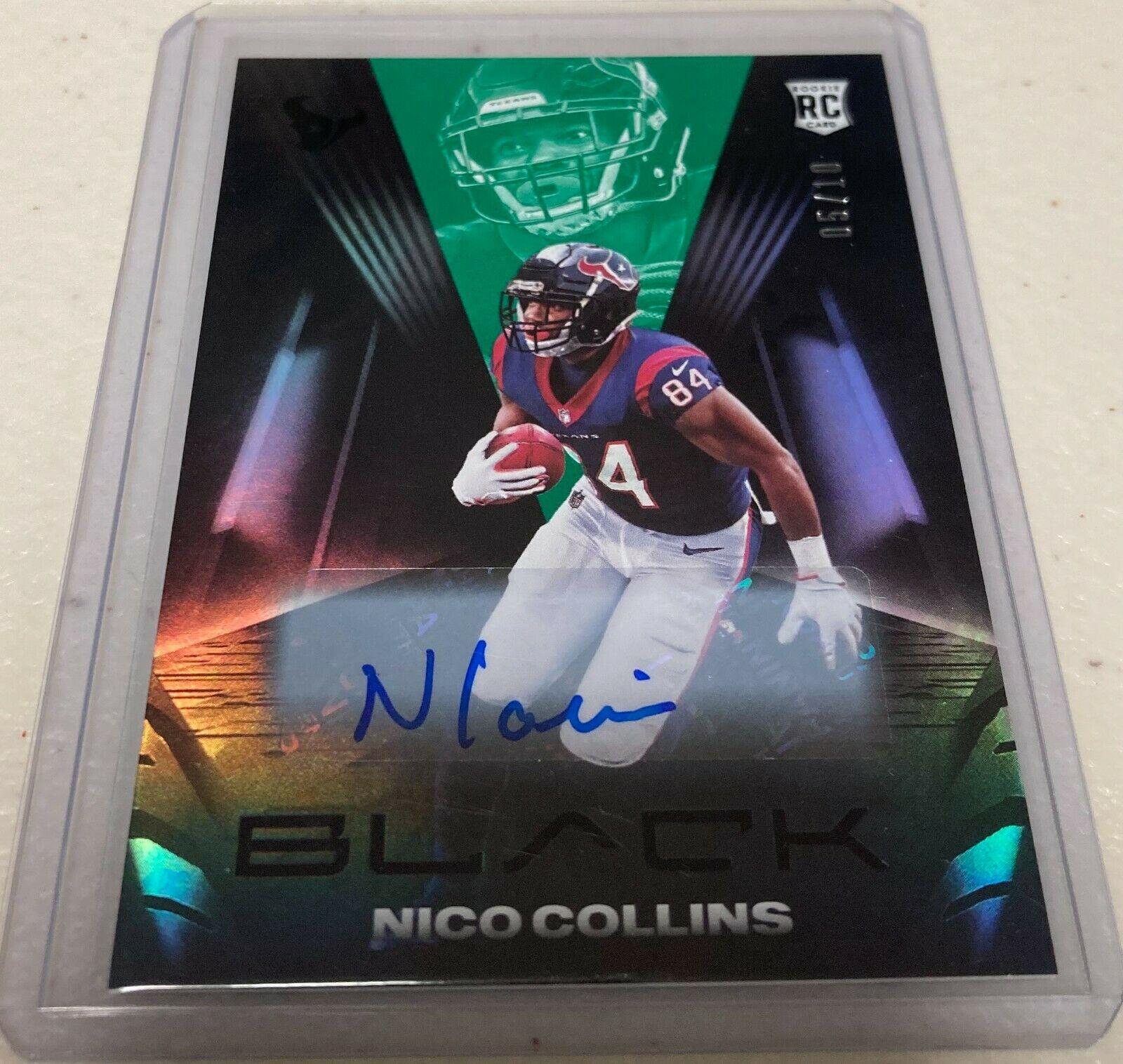 Nico Collins [Autograph Emerald] #130