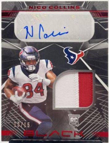 Nico Collins [Patch Autograph Ruby] #230