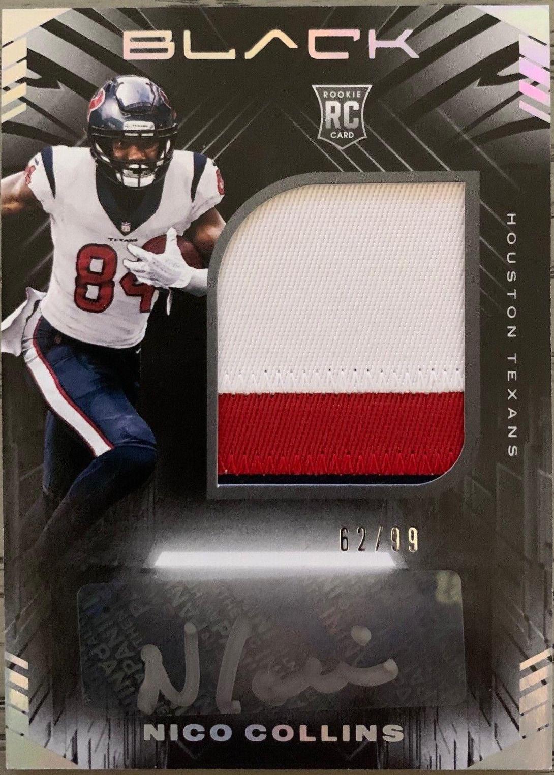 Nico Collins [Patch Autograph Silver] #230