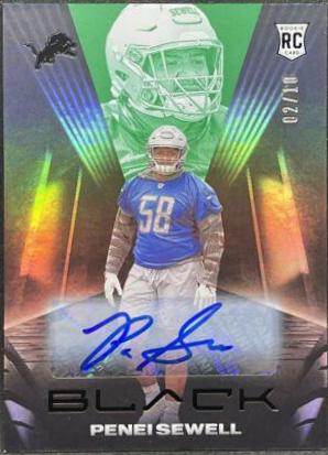 Penei Sewell [Autograph Emerald] #143