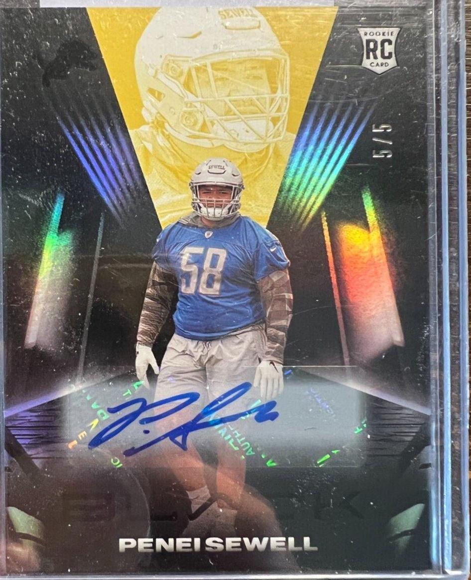 Penei Sewell [Autograph Gold] #143
