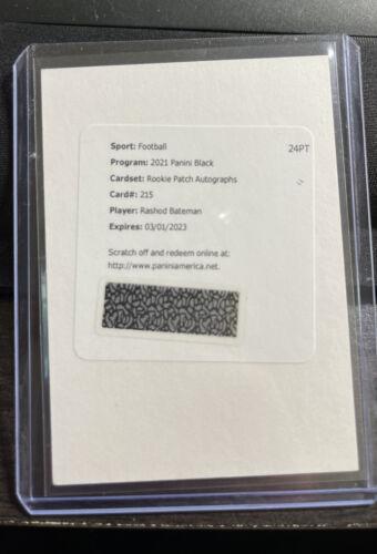 Rashod Bateman [Patch Autograph] #215