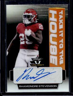 Rhamondre Stevenson [Autograph Gold] #136
