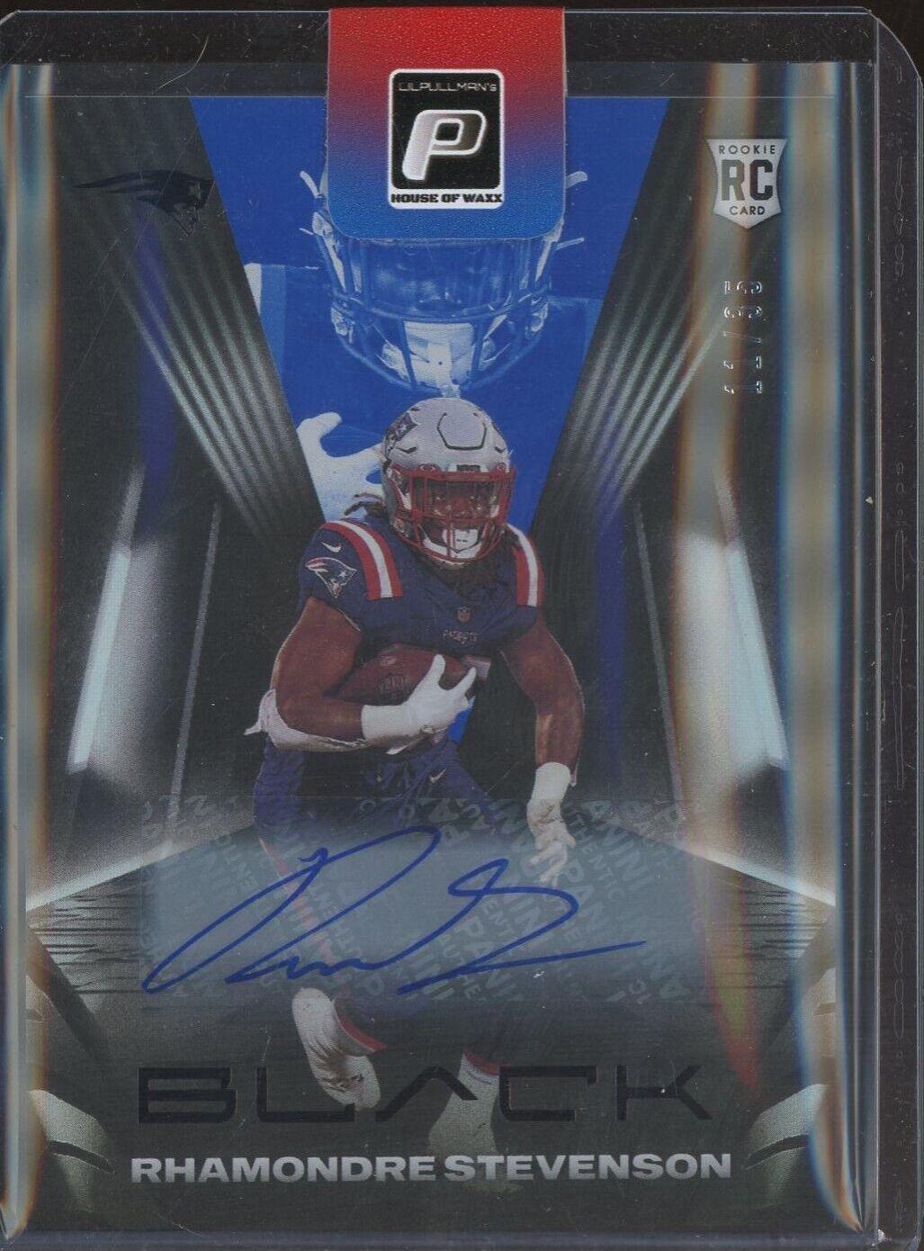 Rhamondre Stevenson [Autograph Sapphire] #136