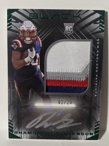 Rhamondre Stevenson [Patch Autograph Emerald] #236