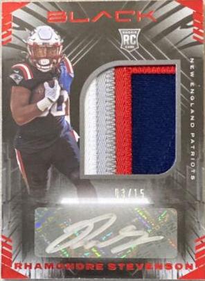 Rhamondre Stevenson [Patch Autograph Ruby] #236