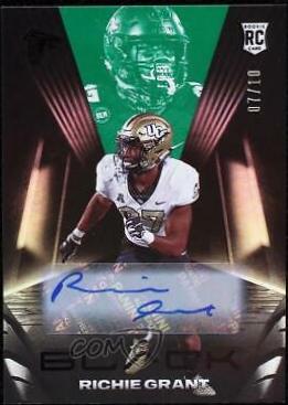 Richie Grant [Autograph Emerald] #161