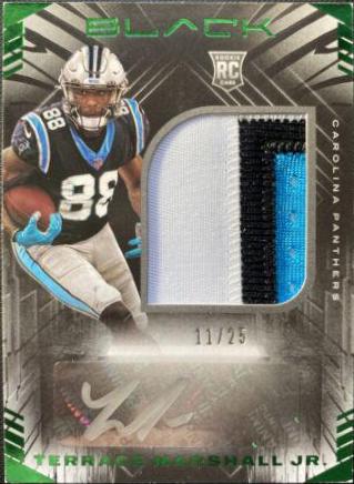Terrace Marshall Jr. [Patch Autograph Emerald] #216