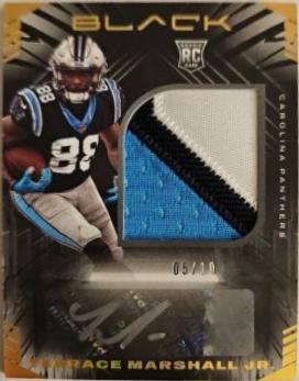 Terrace Marshall Jr. [Patch Autograph Gold] #216