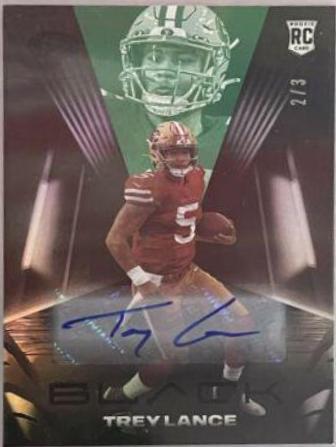 Trey Lance [Autograph Emerald] #104
