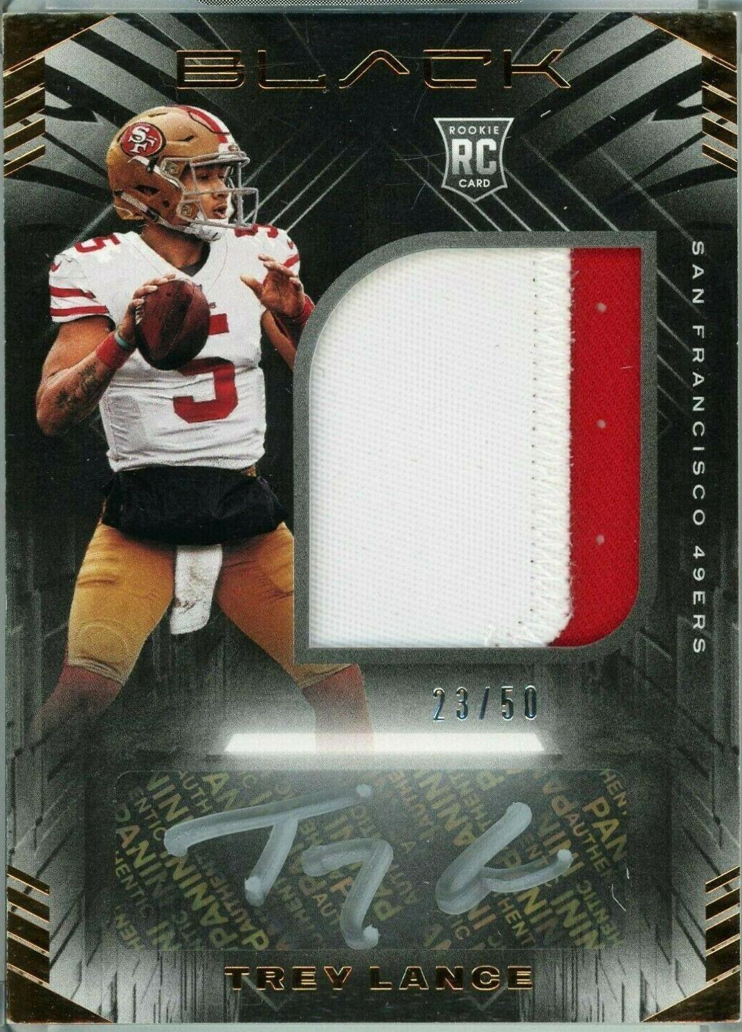 Trey Lance [Patch Autograph Copper] #204
