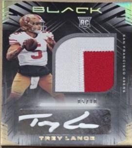 Trey Lance [Patch Autograph Gold] #204