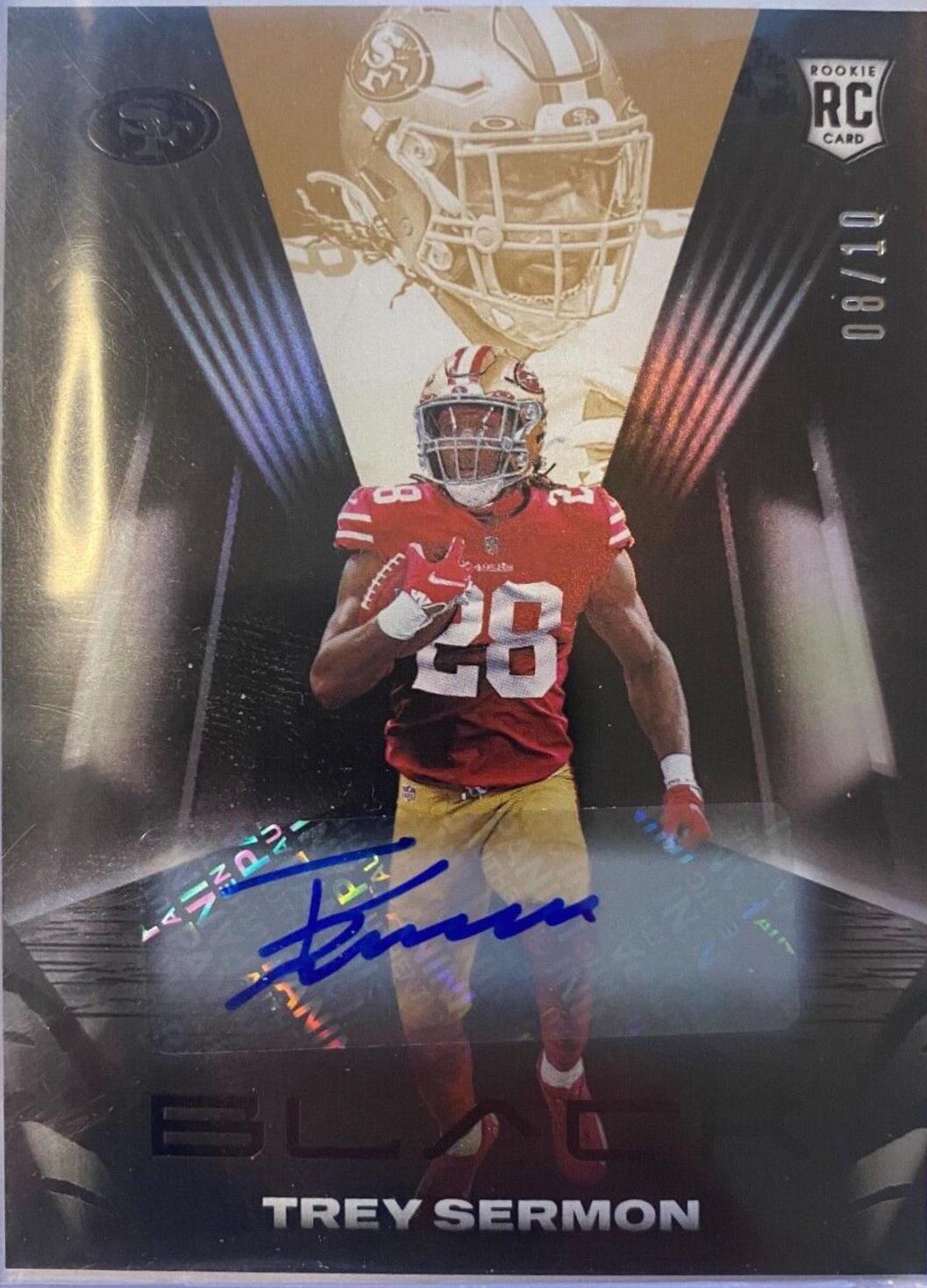 Trey Sermon [Autograph Copper] #129