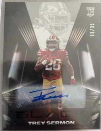 Trey Sermon [Autograph Silver] #129