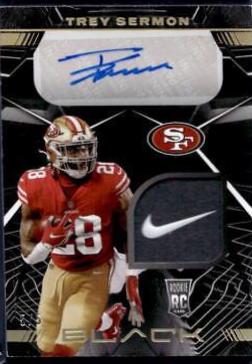 Trey Sermon [Patch Autograph Gold] #229