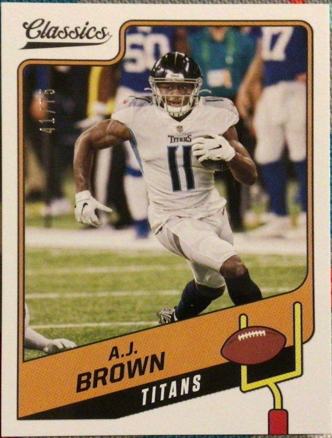 A. J. Brown [Blue Back] #4
