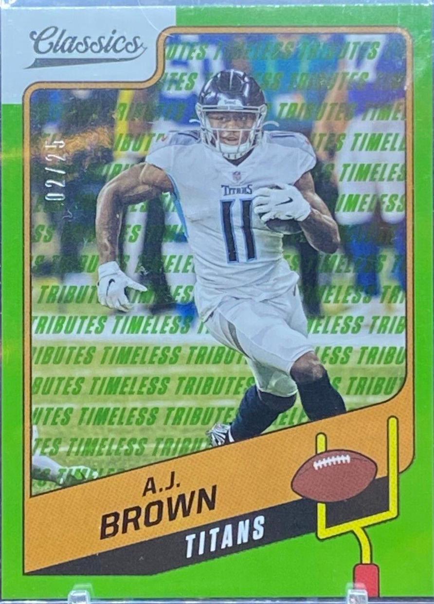 A. J. Brown [Timeless Tributes Green] #4
