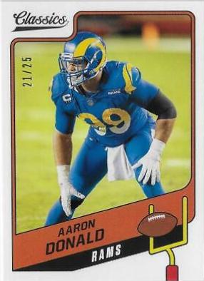 Aaron Donald [Blank Back] #81