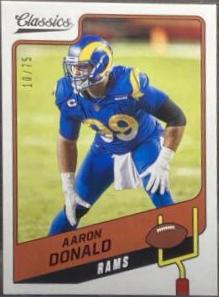 Aaron Donald [Blue Back] #81