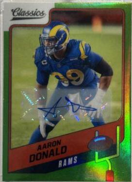 Aaron Donald [Premium Edition Significant Signature Green] #81