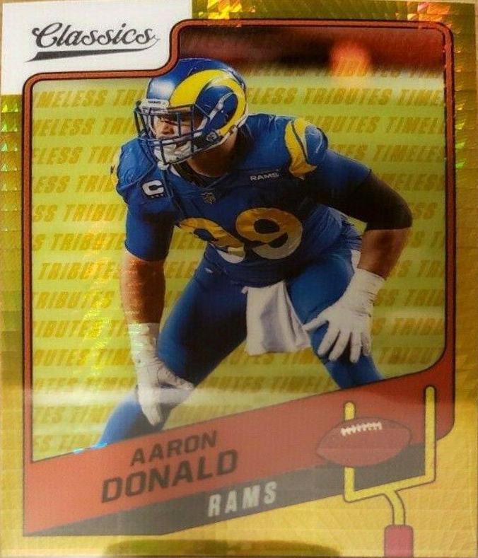 Aaron Donald [Timeless Tributes Gold] #81