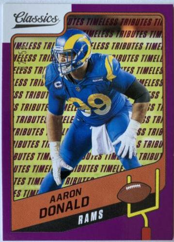 Aaron Donald [Timeless Tributes Purple] #81