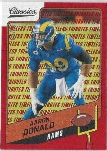 Aaron Donald [Timeless Tributes Red] #81
