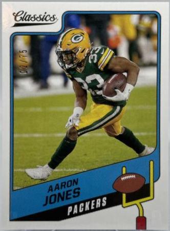 Aaron Jones [Blue Back] #40