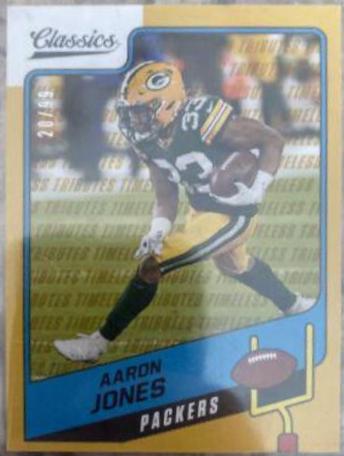 Aaron Jones [H2 Premium Edition Timeless Tributes Gold] #40