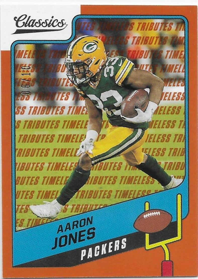 Aaron Jones [Timeless Tributes Orange] #40