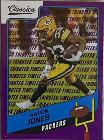 Aaron Jones [Timeless Tributes Purple] #40