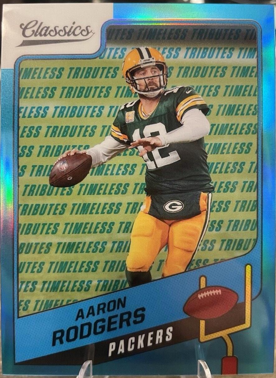 Aaron Rodgers [Timeless Tributes Blue] #38