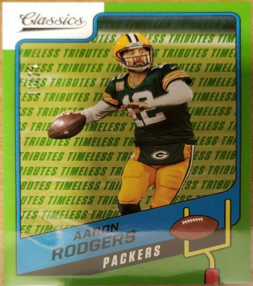 Aaron Rodgers [Timeless Tributes Green] #38